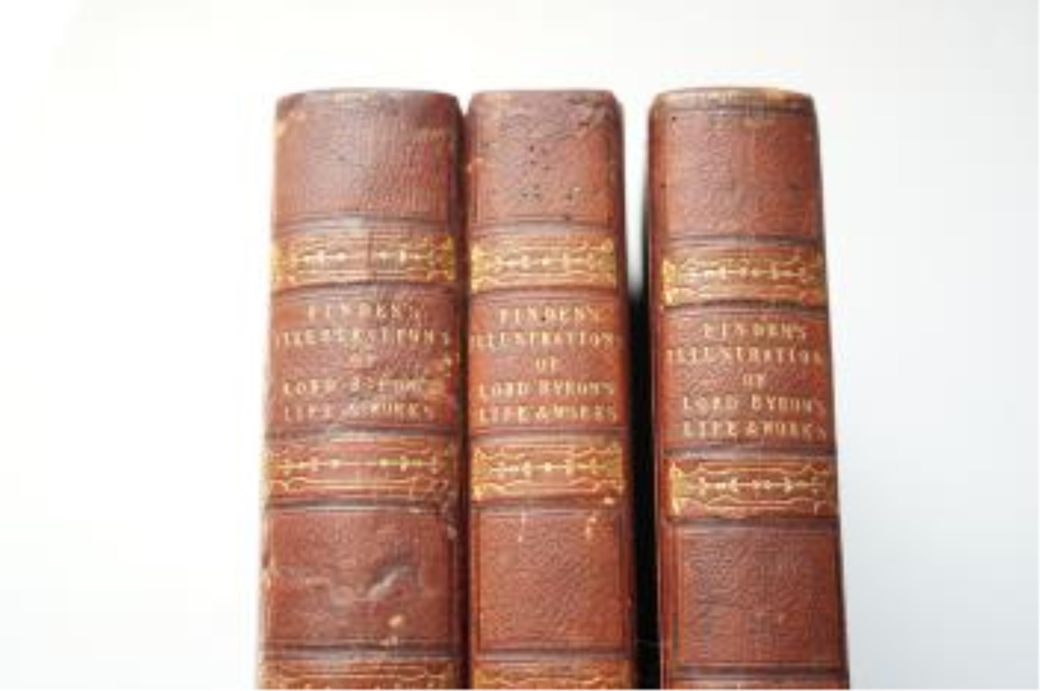 Byron, George Gordon Noel, Lord - Sardanapalus, a tragedy. The Two Foscari, a tragedy. Cain, a mystery, 1st edition, half title, 6 pages of advertisements bound in at beginning, rebound quarter calf, endpapers renewed, J